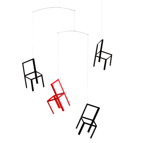 Flying Chairs Mobile - 433 - Flensted Mobile