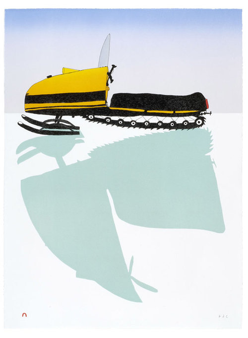 Snowmobile - limited edition art print