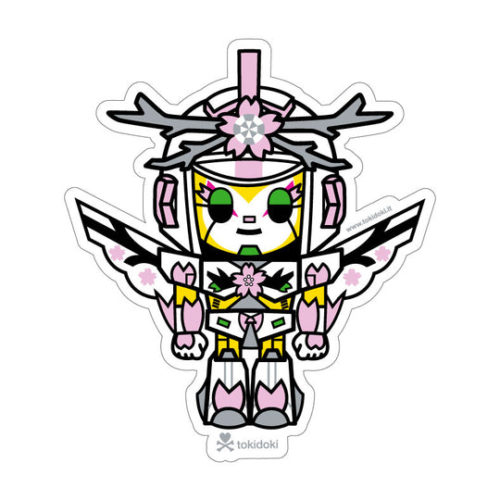 Tokidoki Sakura Samurai Die Cut Sticker
