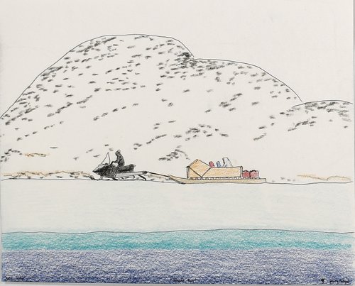 2000’s by Inuit artist Johnny Pootoogook