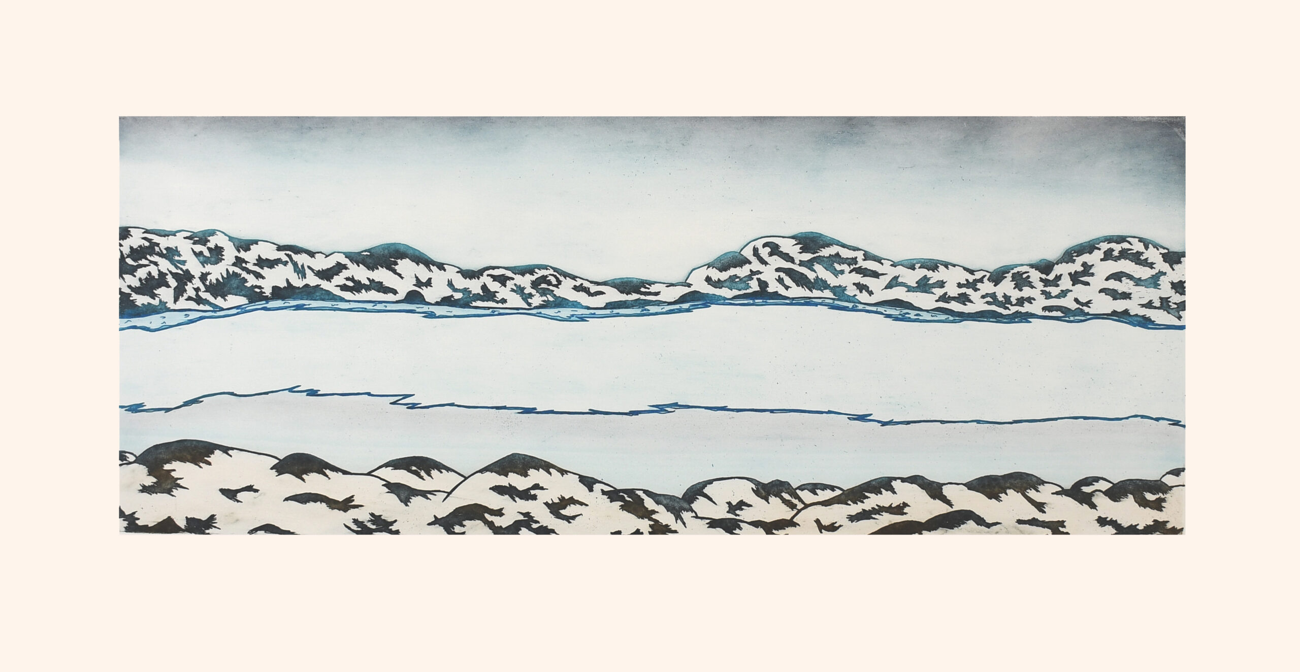 23-09 - Signs of Spring - Nicotye Samayualie Signs of Spring a limited edition print by Inuit artist Nicotye Samayualie