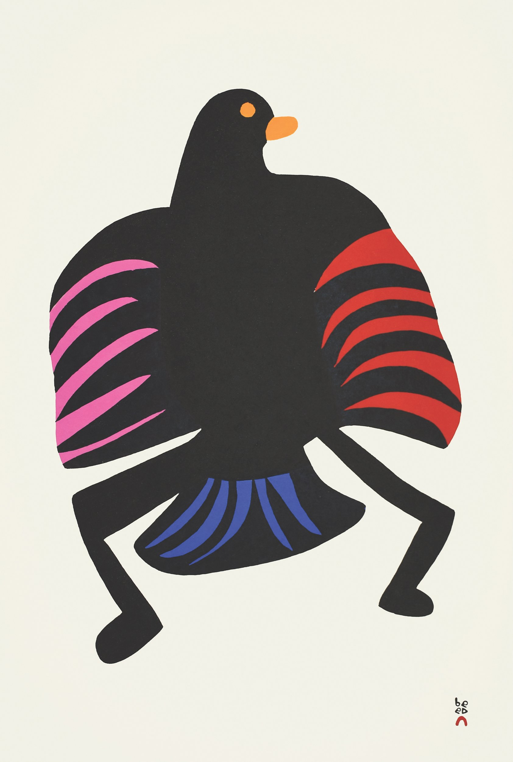 Strutting Bird by Saimaiyu Akesuk