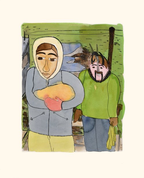 Going Between Worlds - Shuvinai Ashoona Portfolio - Image 3