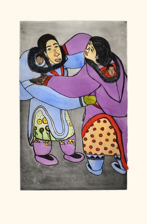 Going Between Worlds - Shuvinai Ashoona Portfolio - Image 2