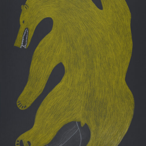 Shapeshifter - drawing by Ningiukulu Teevee