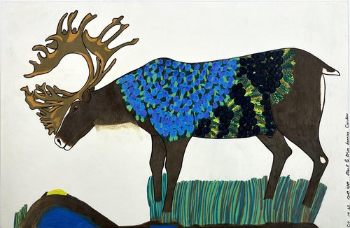 Untitled - Pauojoungie Saggiak (framed)