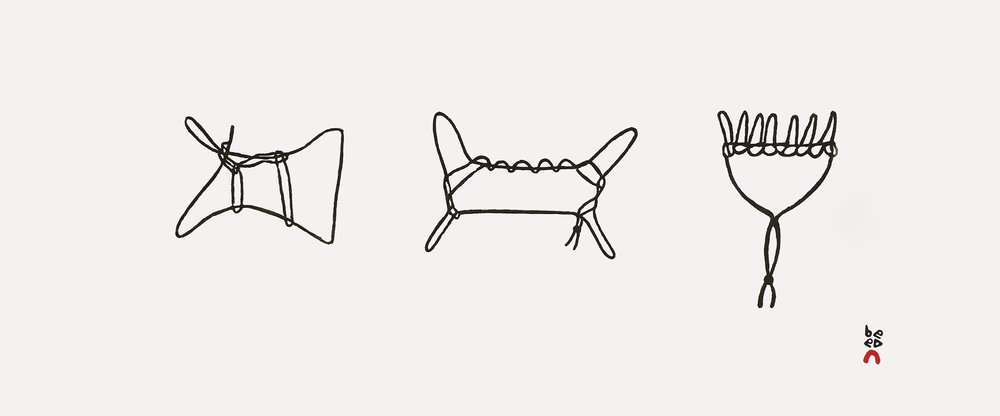 Ajaraat (String Games) by Josie Pootoogook