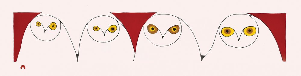 Owl's Illusion by Ningiukulu Teevee