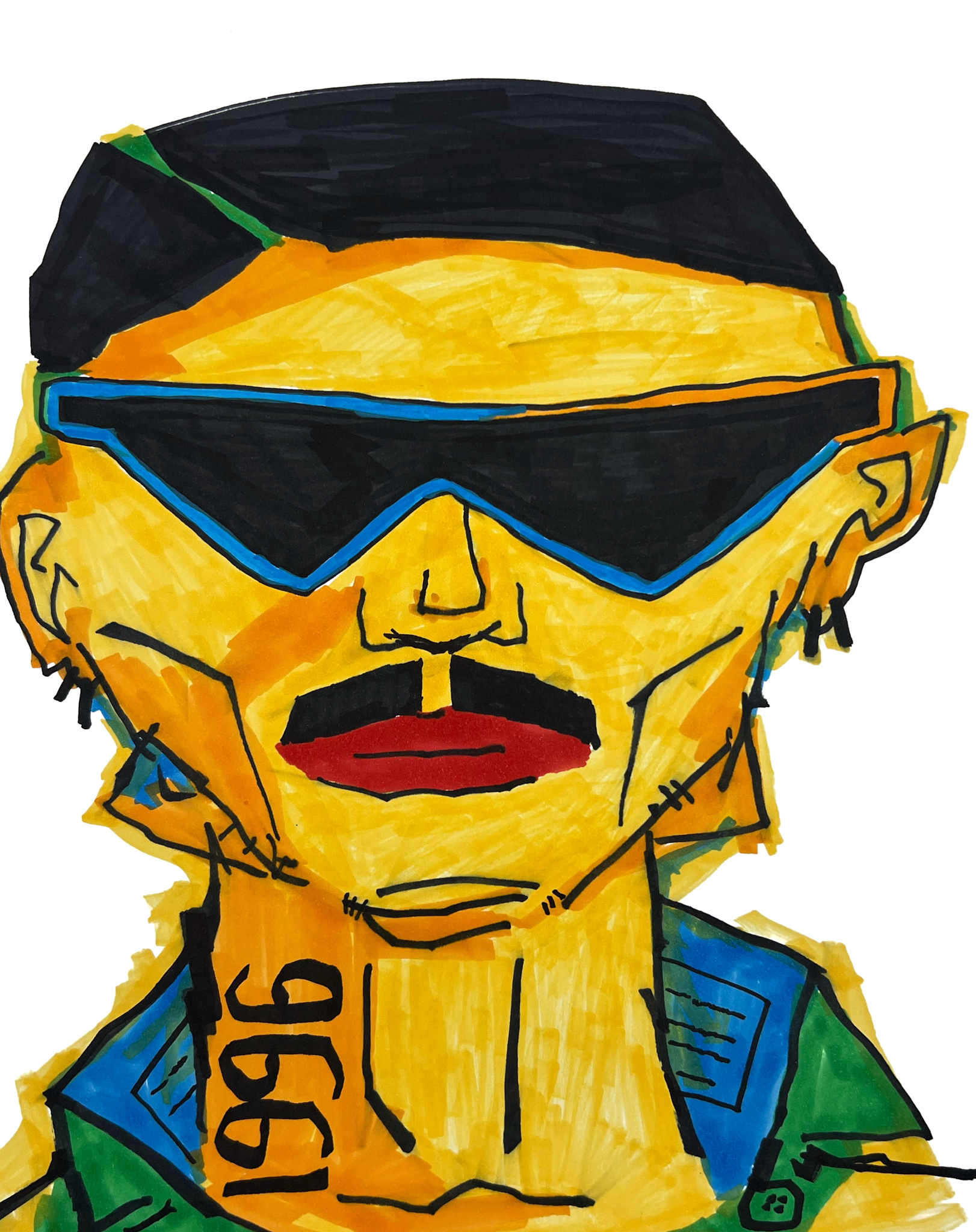 Inside Out exhibit by Bistyek - drawing, portrait 26