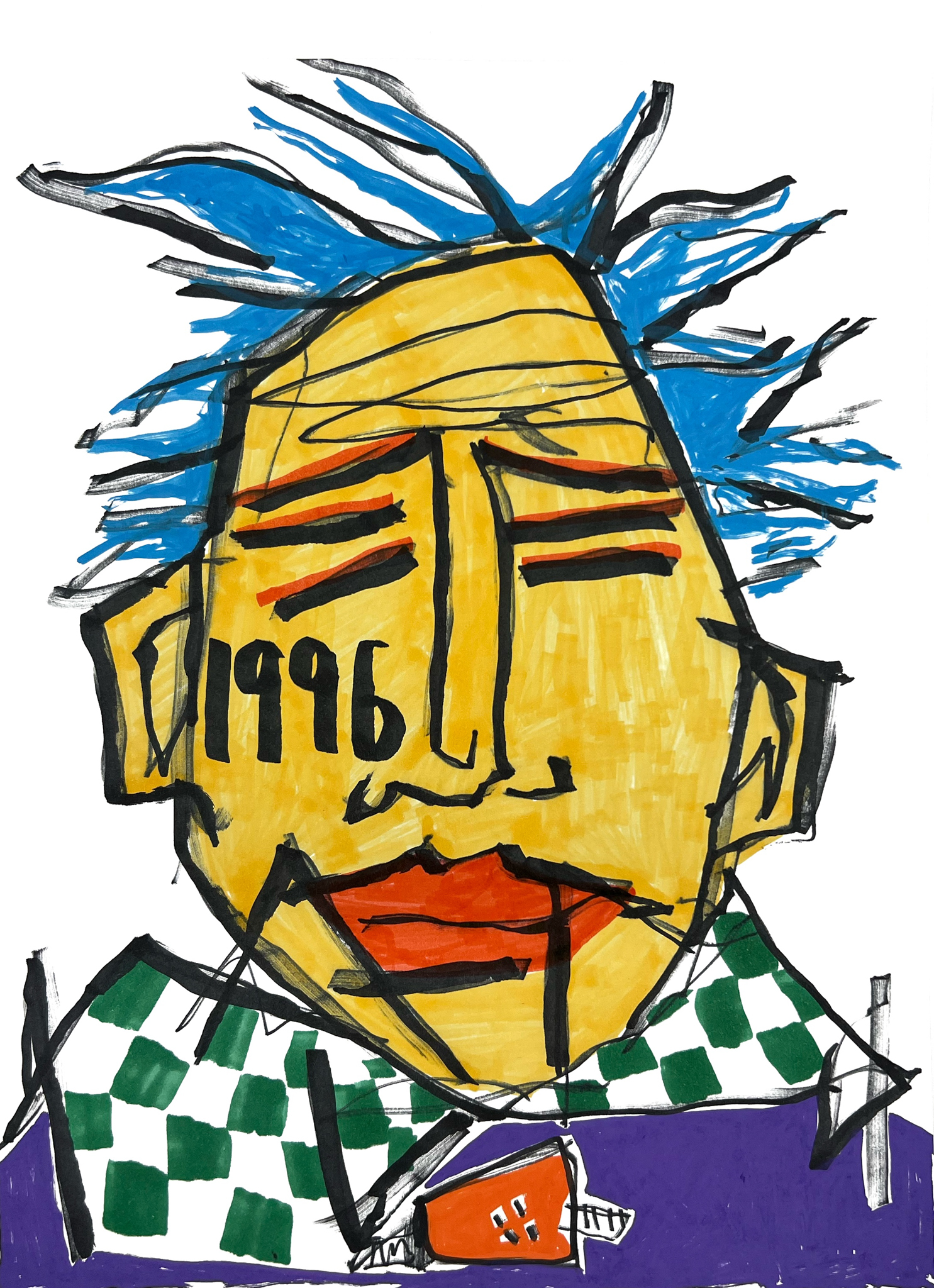 Inside Out exhibit by Bistyek - drawing, portrait 28