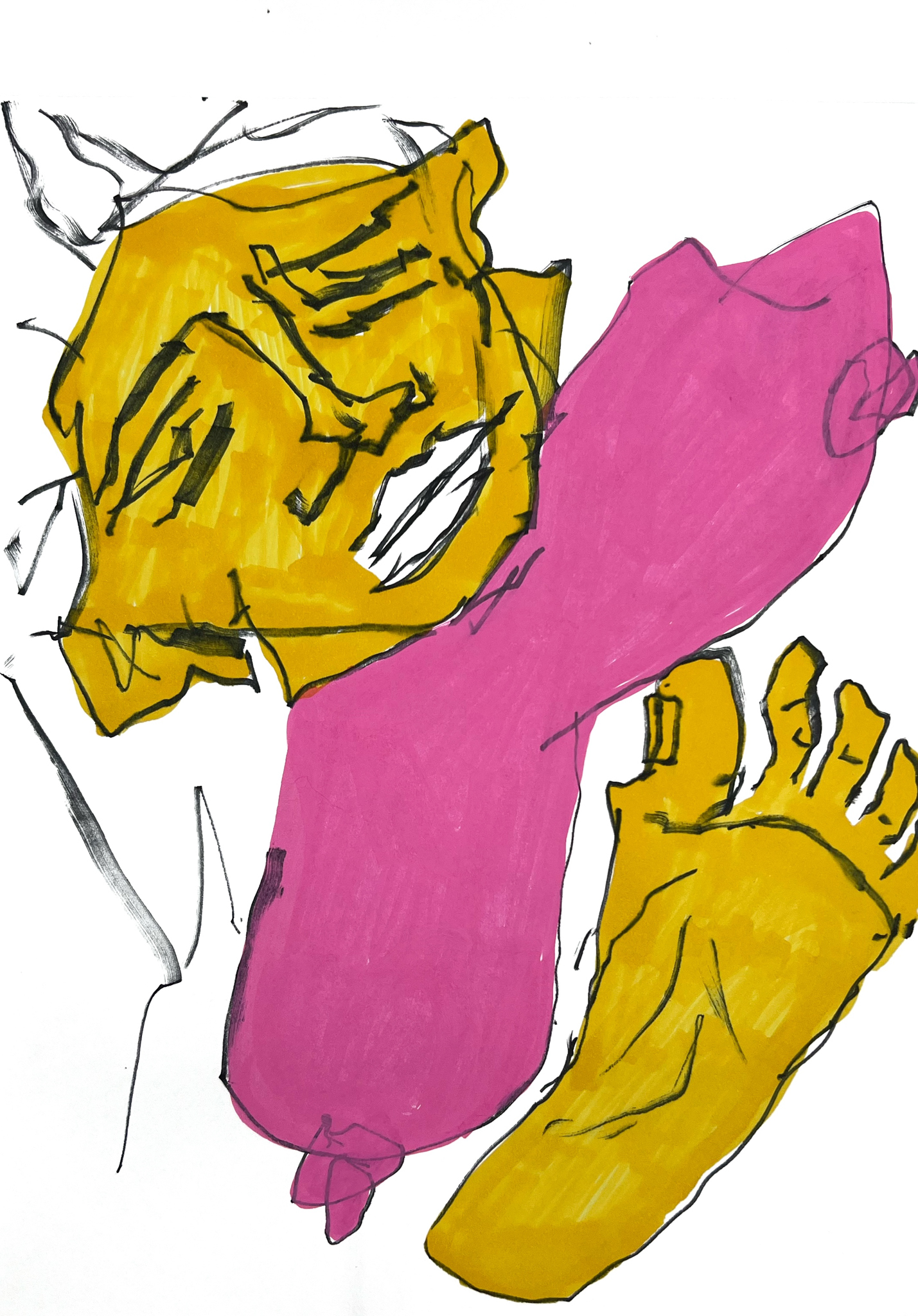 Inside Out exhibit by Bistyek - drawing, portrait 3