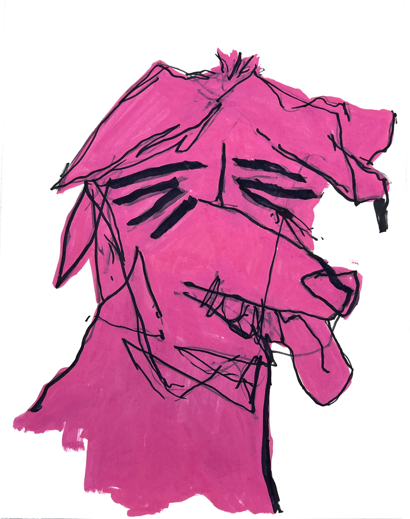 Inside Out exhibit by Bistyek - drawing, portrait 39
