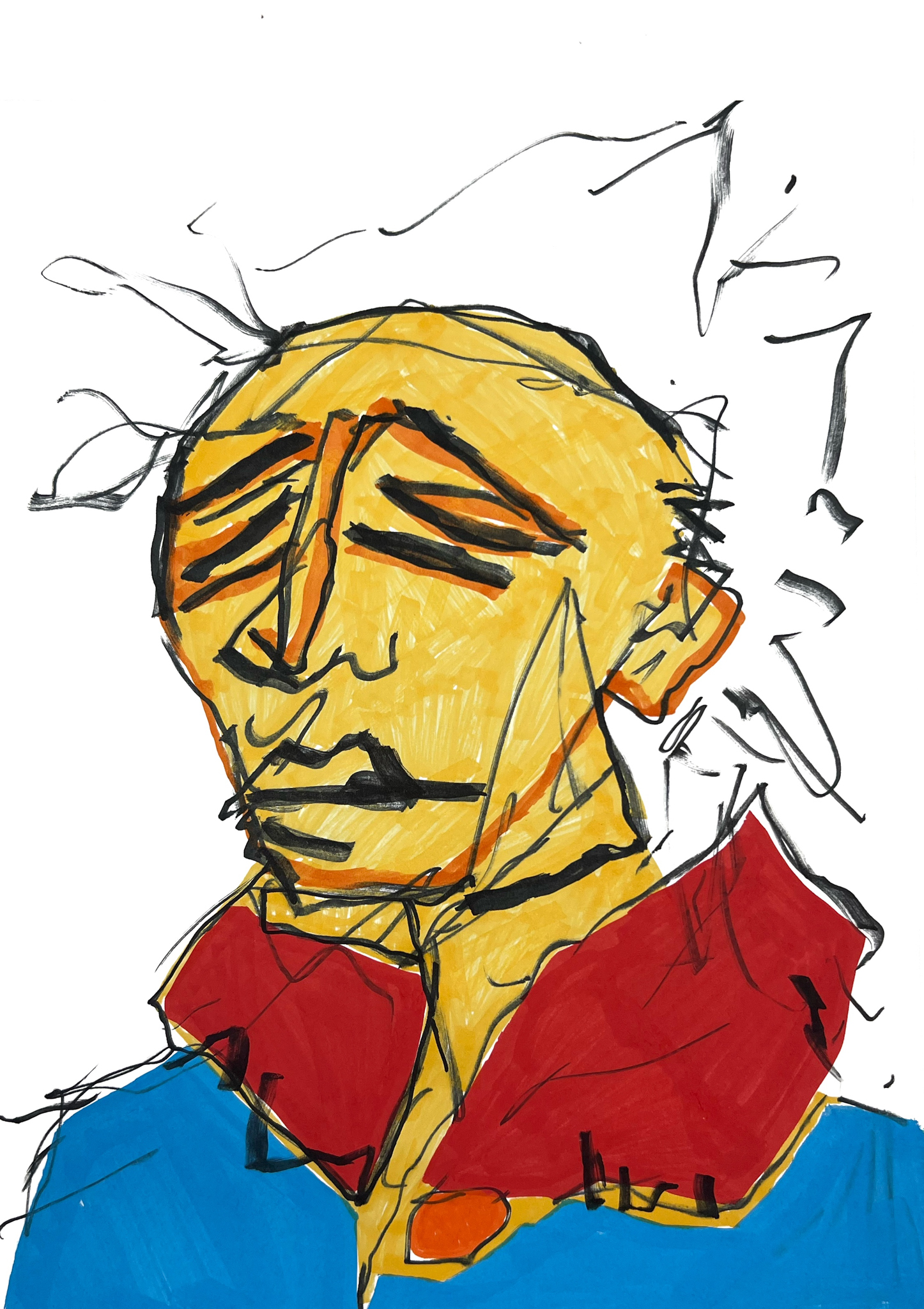 Inside Out exhibit by Bistyek - drawing, portrait 4<br />
