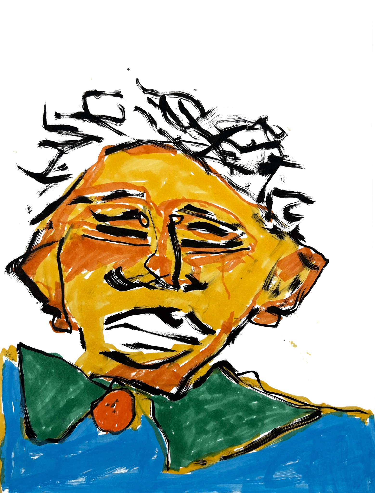 Inside Out exhibit by Bistyek - drawing, portrait 40