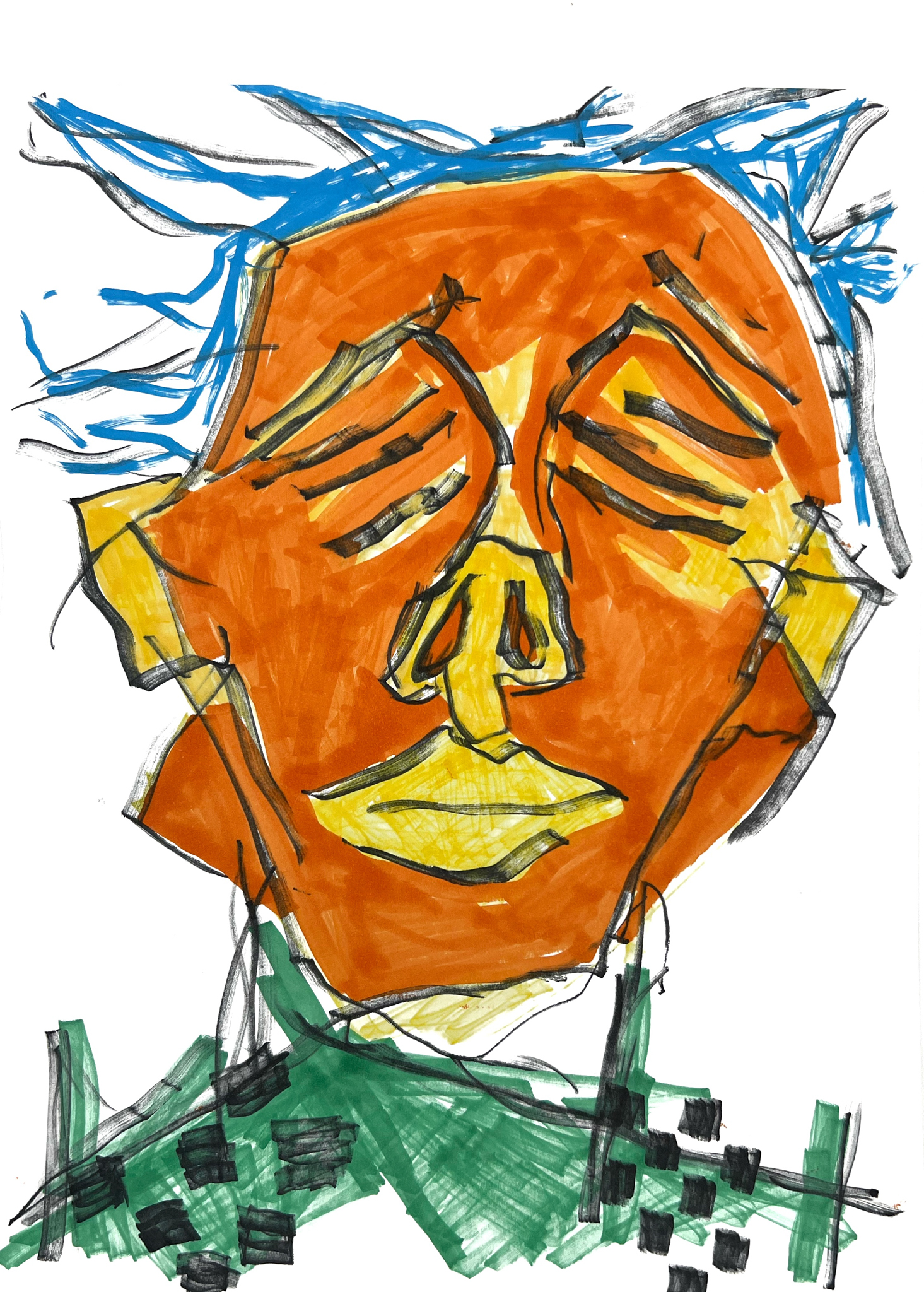 Inside Out exhibit by Bistyek - drawing, portrait 41