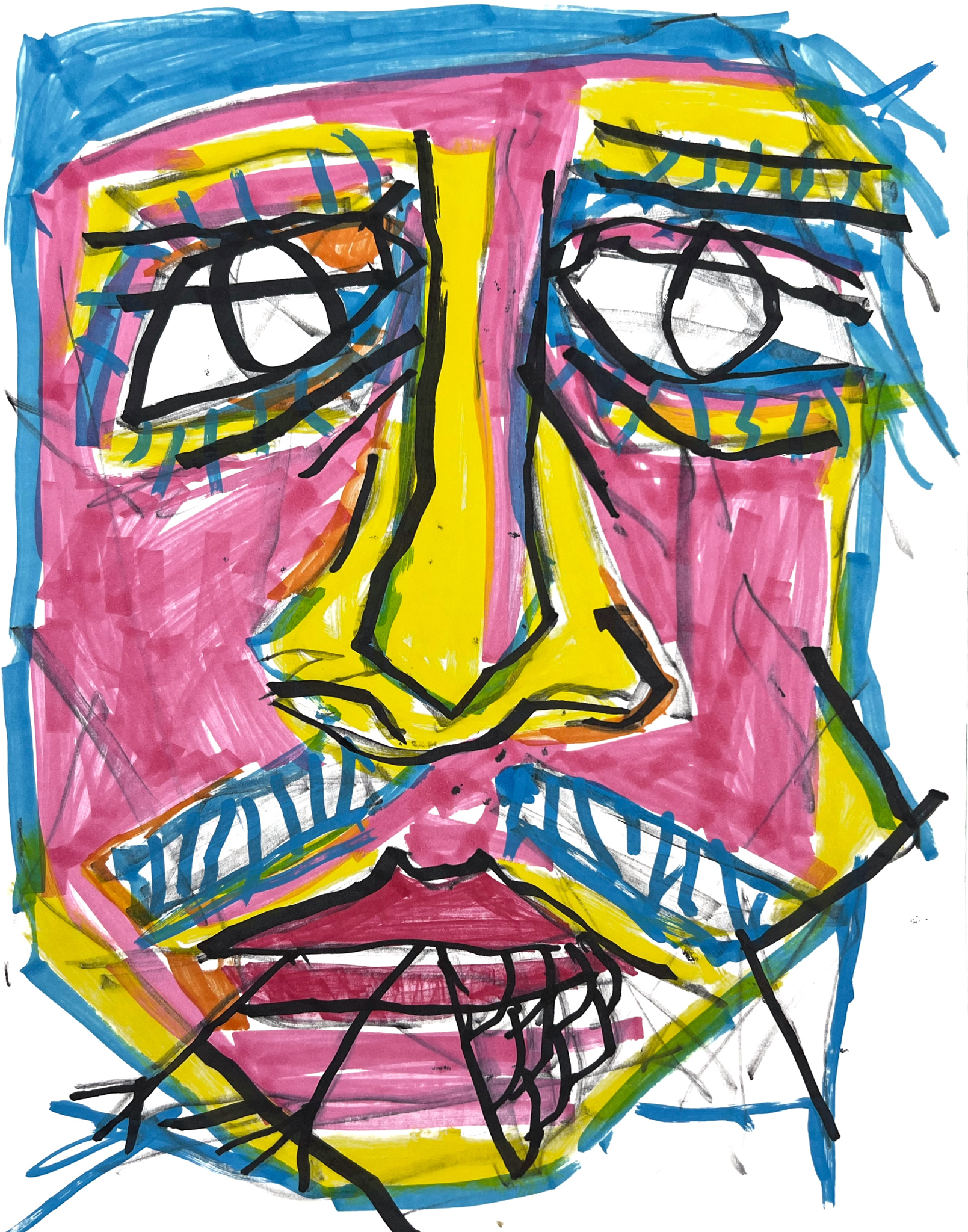 Inside Out exhibit by Bistyek - drawing, portrait 42