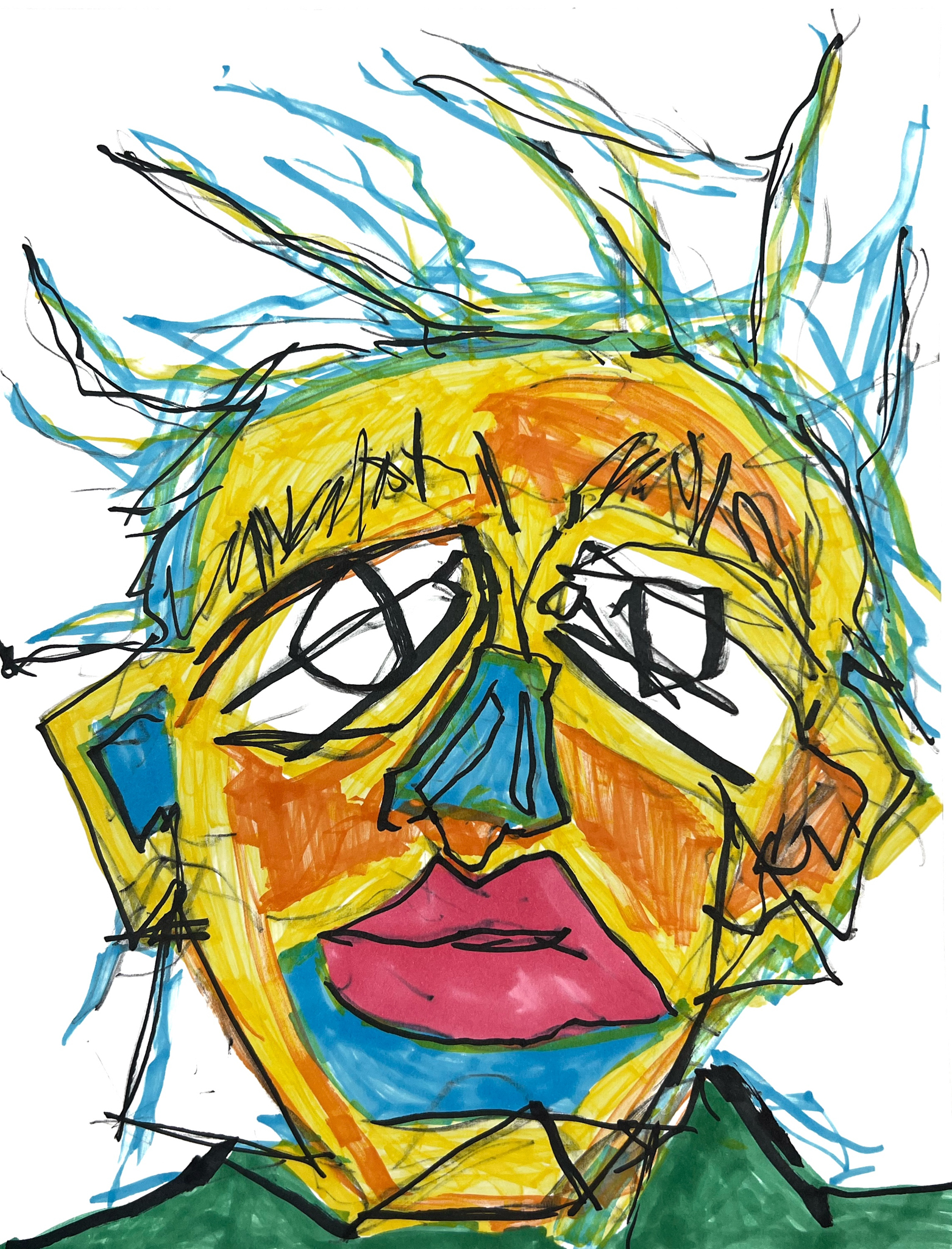 Inside Out exhibit by Bistyek - drawing, portrait 46