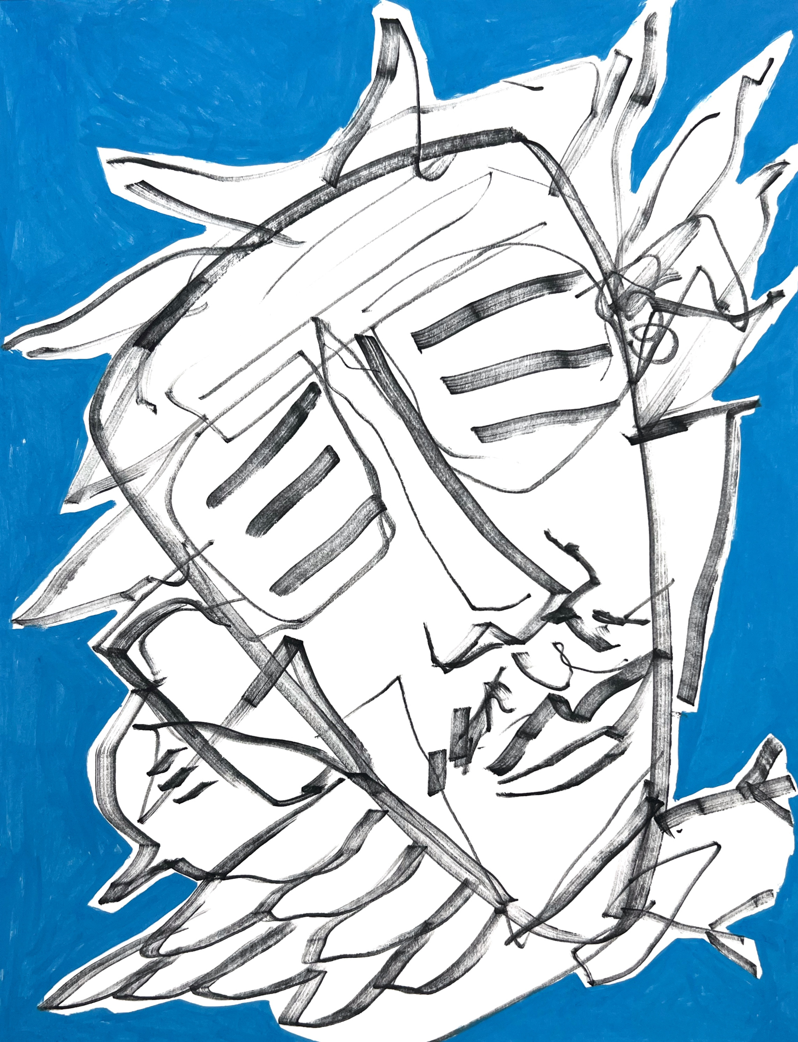 Inside Out exhibit by Bistyek - drawing, portrait 47