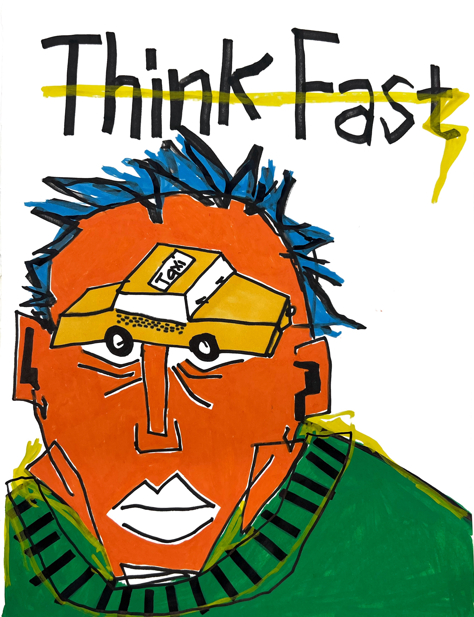 Inside Out exhibit by Bistyek - drawing, portrait 49