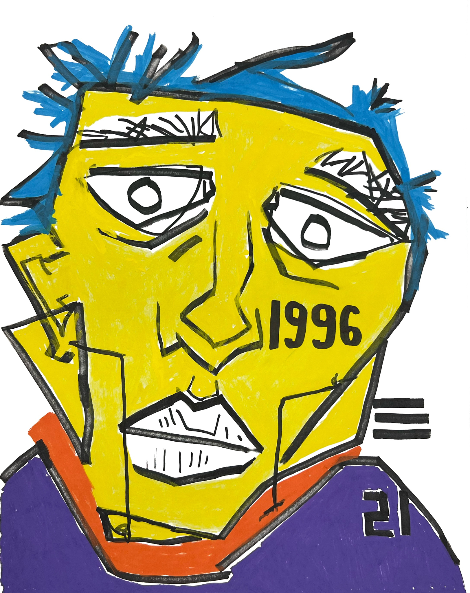 Inside Out exhibit by Bistyek - drawing, portrait 50