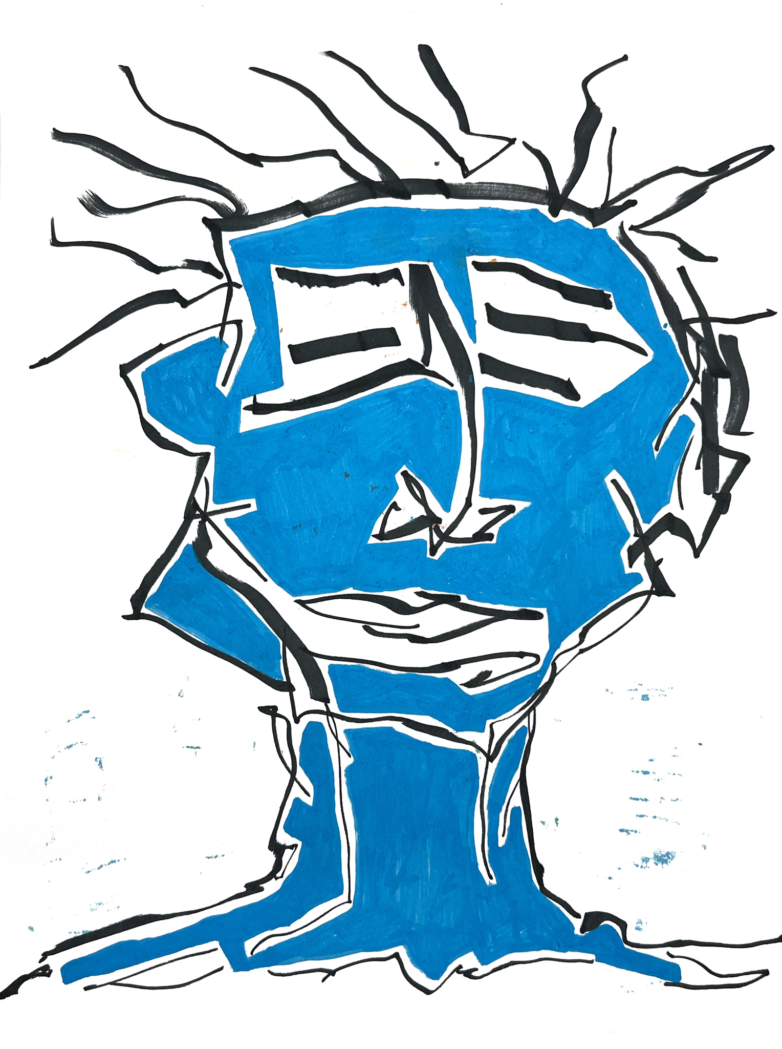Inside Out exhibit by Bistyek - drawing, portrait 51