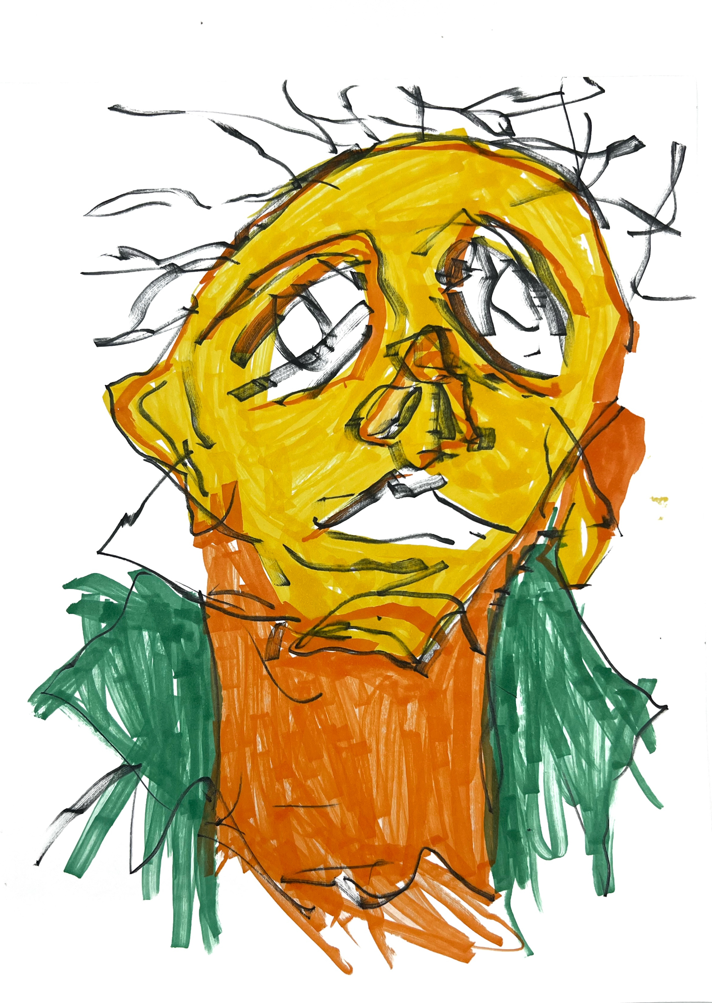 Inside Out exhibit by Bistyek - drawing, portrait 52