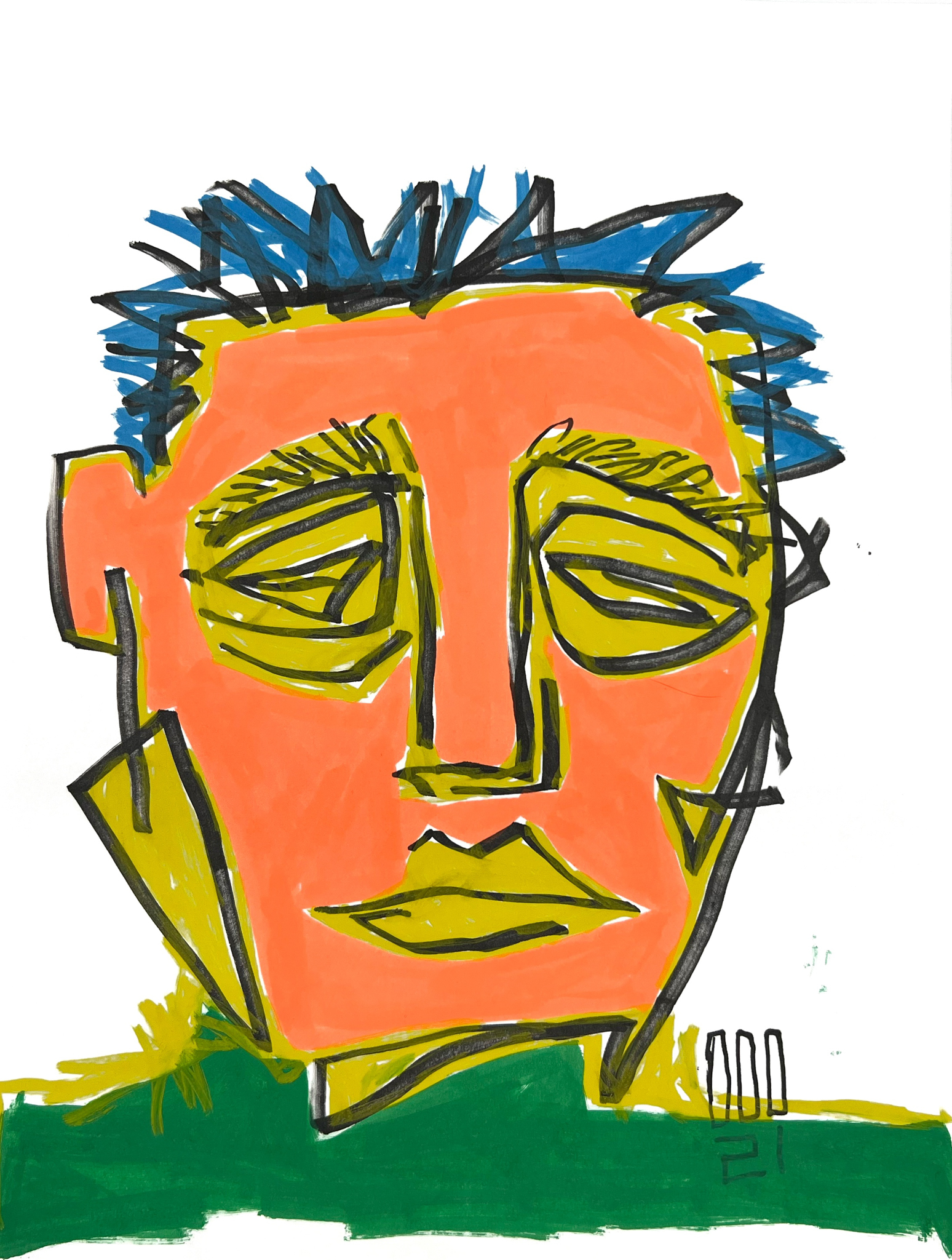 Inside Out exhibit by Bistyek - drawing, portrait 57