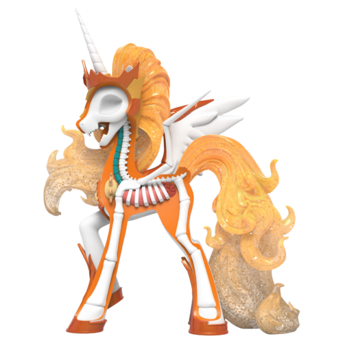 8.5” Vinyl Art Toy, My Little Pony Xxray Plus Daybreaker