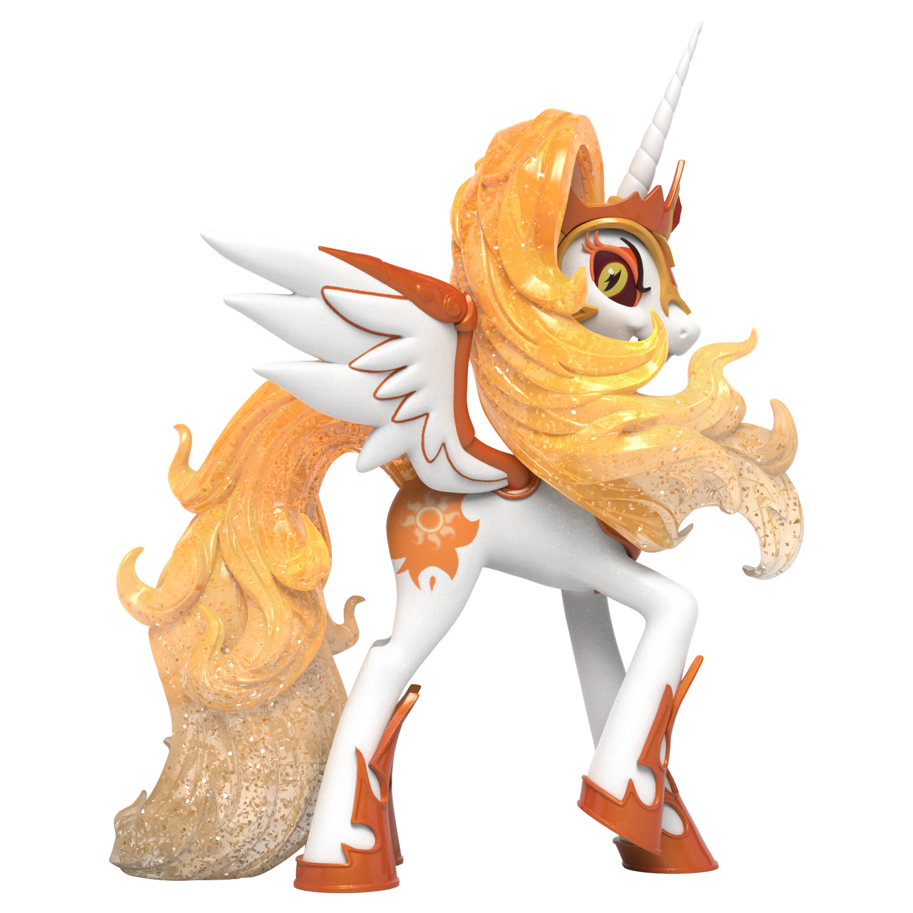 8.5” Vinyl Art Toy, My Little Pony Xxray Plus Daybreaker