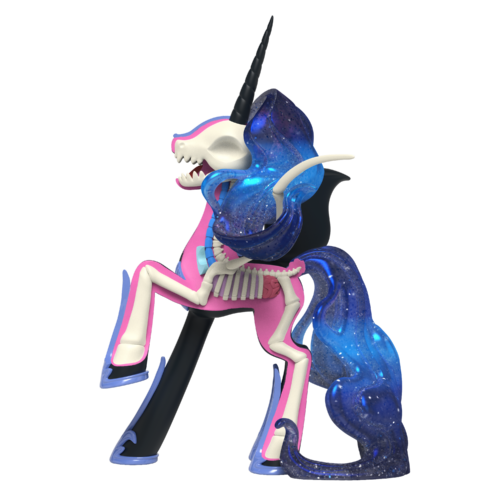 8.5 inch vinyl art toy, My Little Pony Xxray Plus Nightmare Moon
