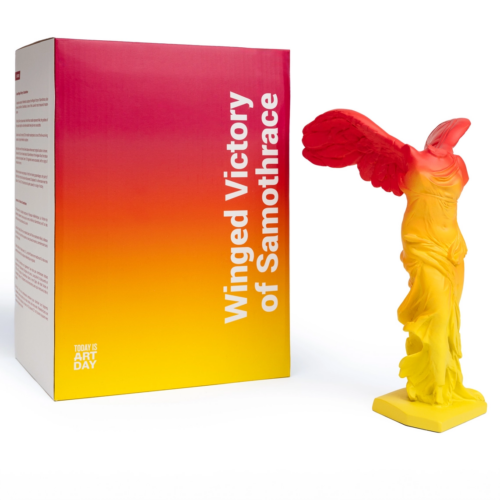 Winged Victory Statue from Today Is Art Day