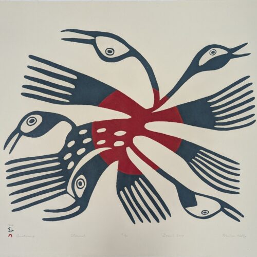 Awakening, limited edition print by Inuit artist Meelia Kelly