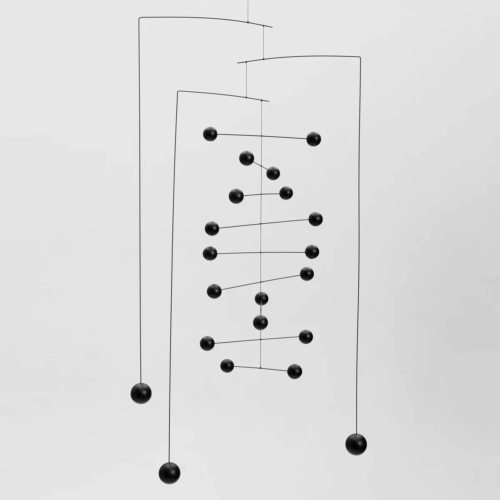 Counterpoint - Black, mobile by Flensted Hanging Art