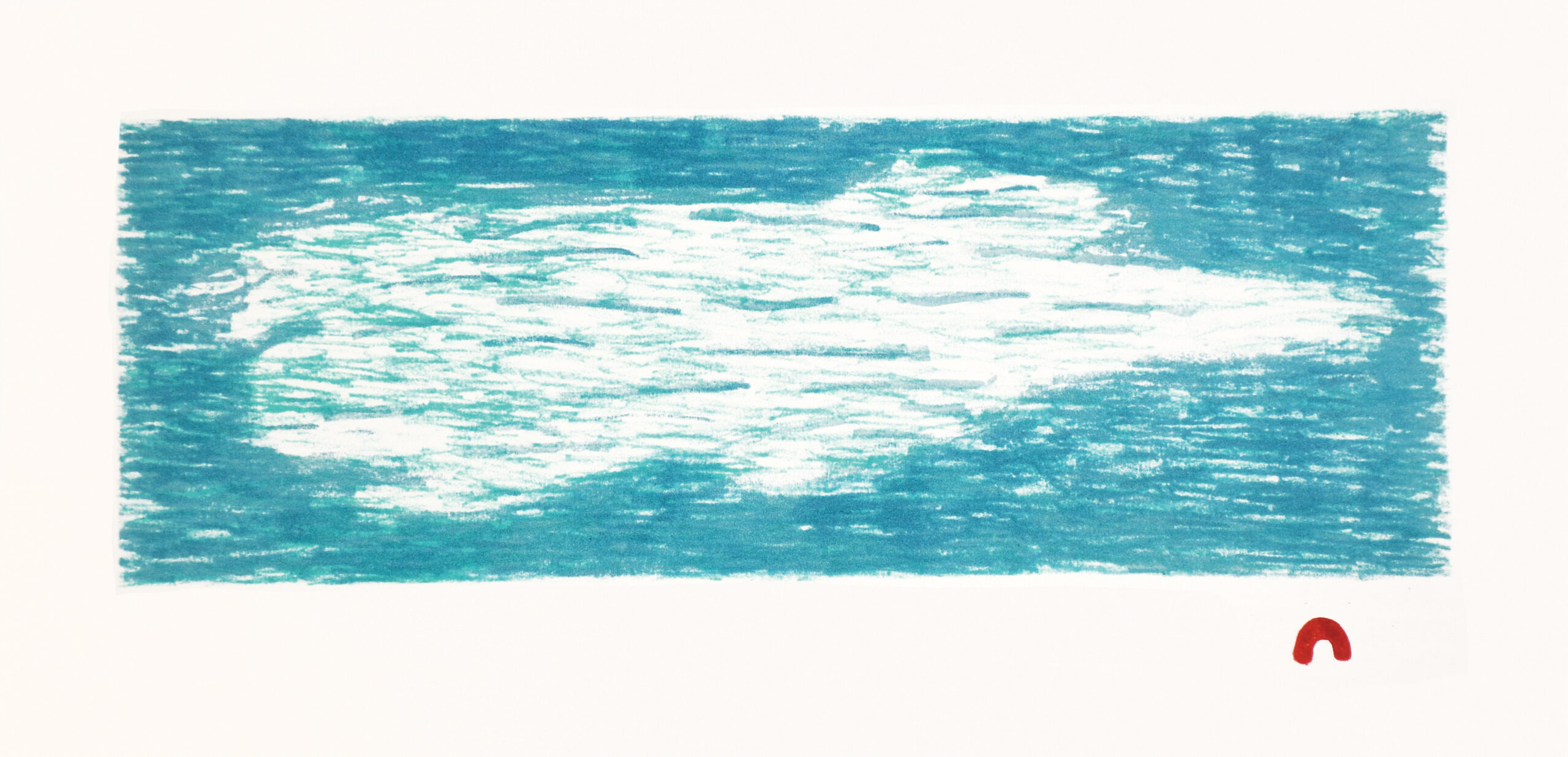 Surfacing, limited-edition print by Inuit artist Ningiukulu Teevee