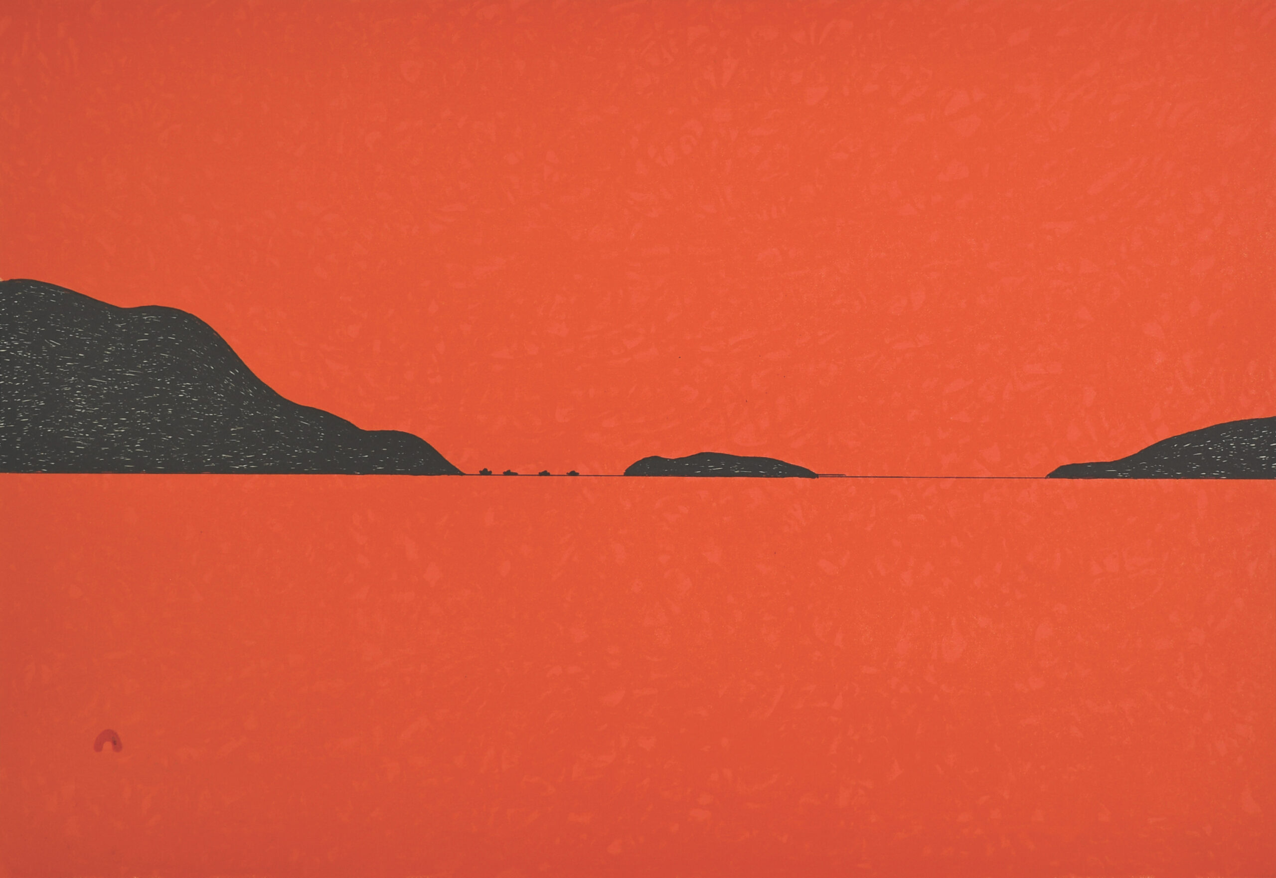 Back To Kinngait, limited-edition print by Inuit artist Ningiukulu Teevee