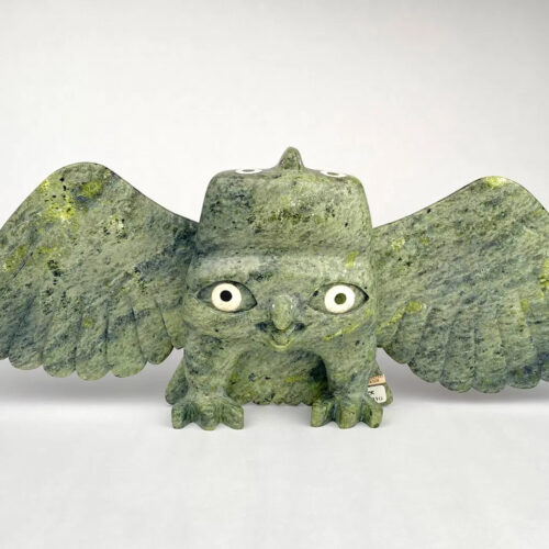 Bird Spirit sculpture 2012 by Inuit artist Toonoo Sharky