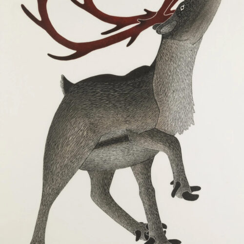 Panniq, Limited edition print by Inuit artist Kananginak Pootoogook