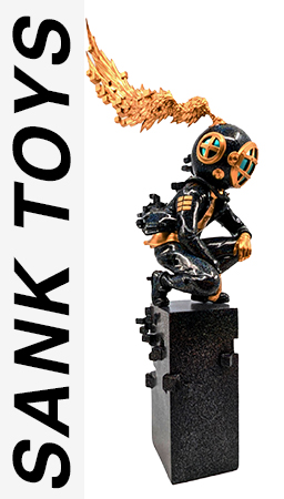 SANK TOY - CAT BUTTON - HP Sank Toys - Fading Away - HP CAT Button