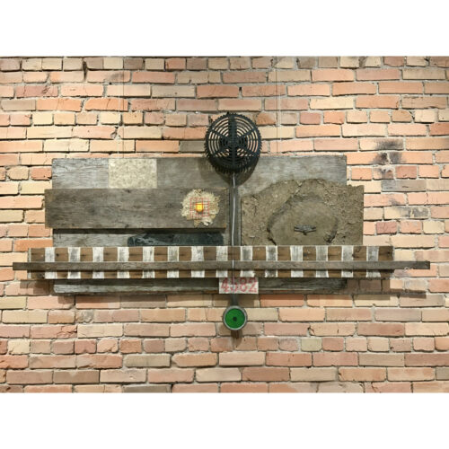 Dominion - assemblage by Winnipeg artist Robert Pasternak