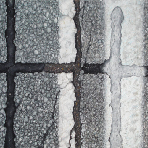 Double Cross - pastel painting by Winnipeg artist Robert Pasternak