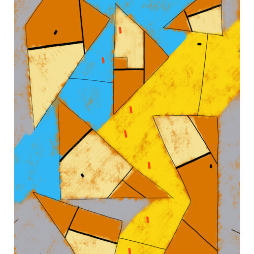 Ply No.163 - archival inkjet print by Winnipeg artist Robert Pasternak