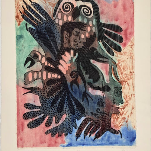 Transformation - limited edition print by Aoudla Pudlat - Baker Lake