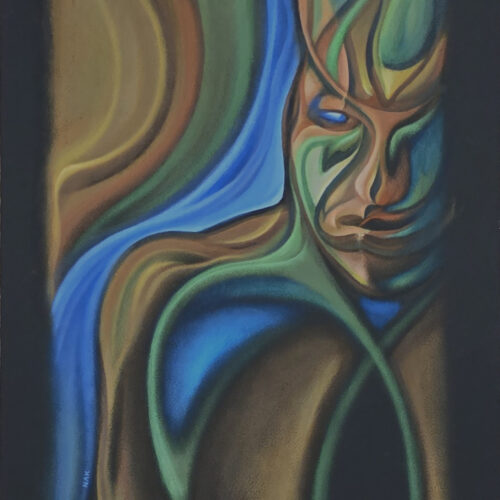 Figure Painting 02.23.95 - by Winnipeg artist Robert Pasternak