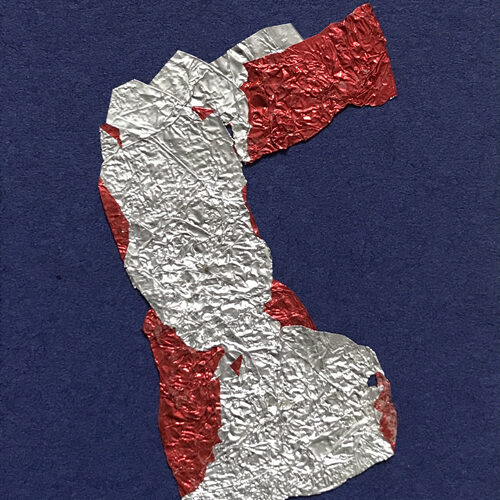 Foiled (Red) - Winnipeg artist Robert Pasternak
